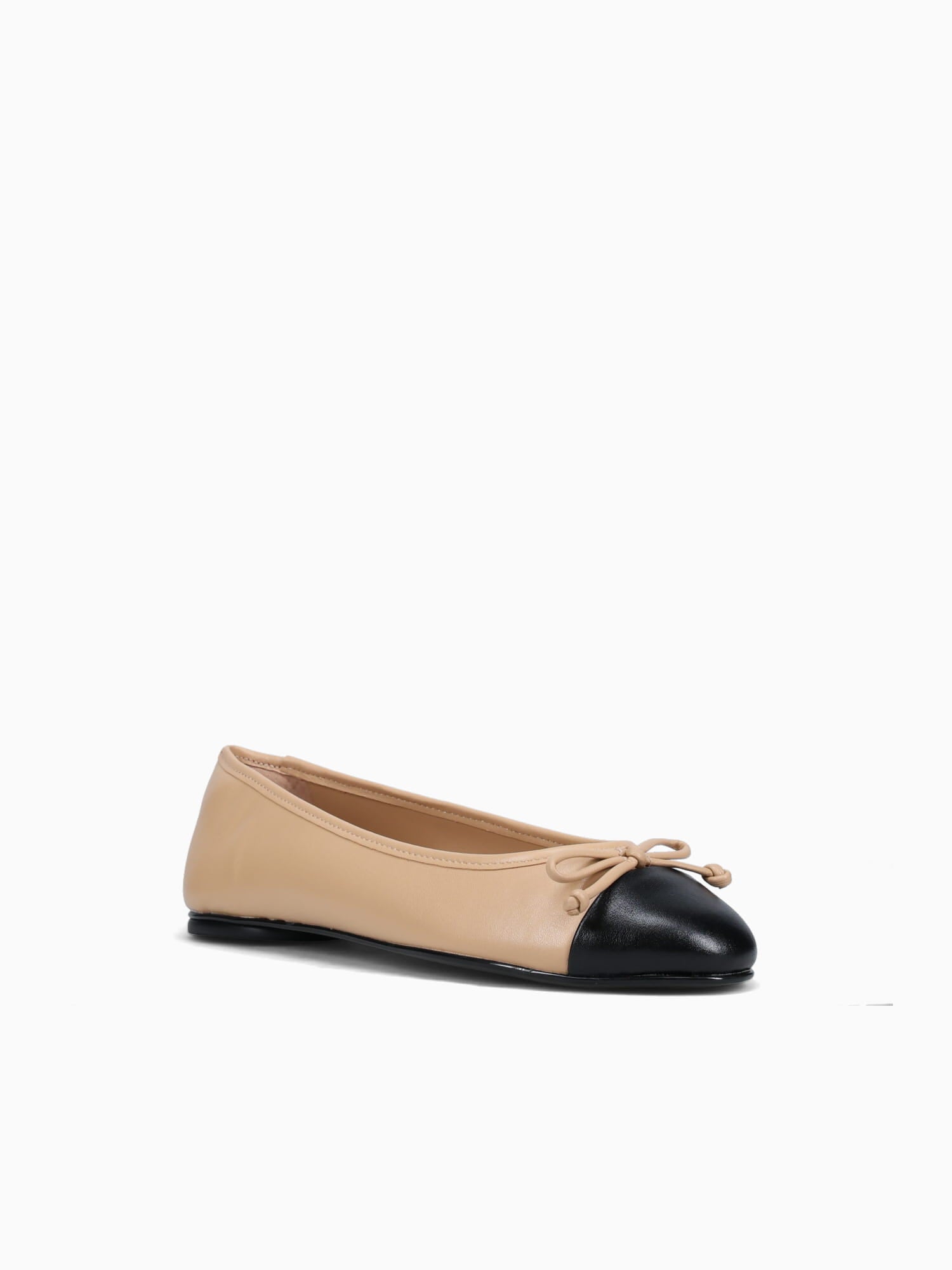 Camille Beige Black nappa Beige / 5 / M