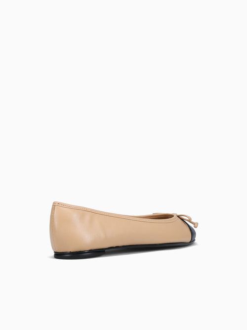 Camille Beige Black nappa Beige / 5 / M