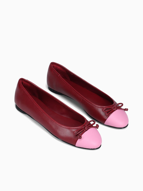 Camille Red Pink nappa Red / 5 / M