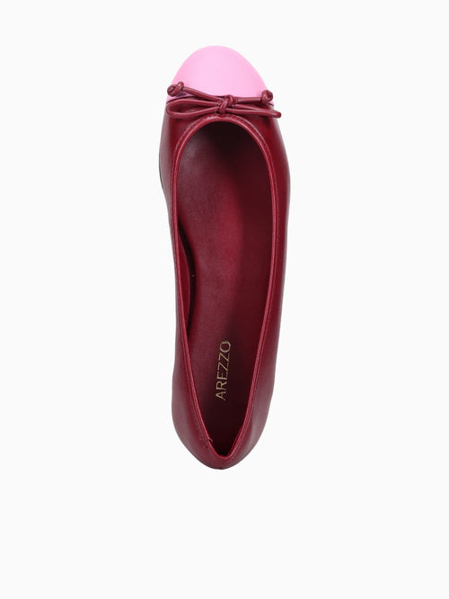 Camille Red Pink nappa Red / 5 / M