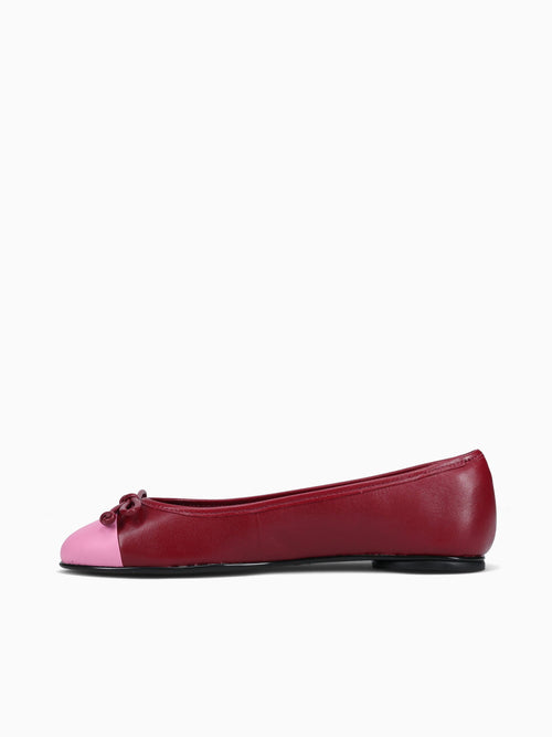 Camille Red Pink nappa Red / 5 / M