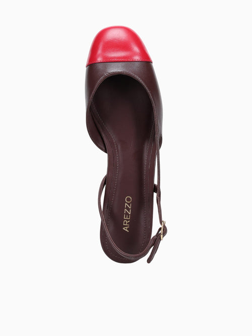 Juliette Brown Red nappa Brown / 5 / M