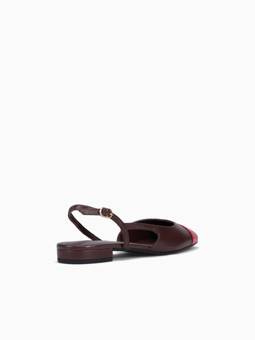 Juliette Brown Red nappa Brown / 5 / M