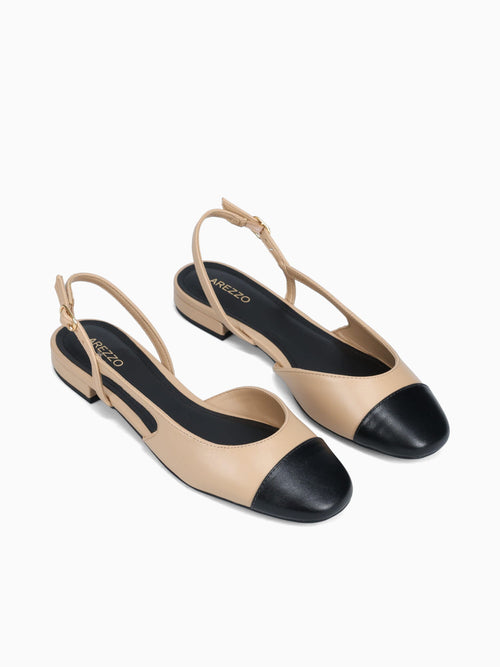 Juliette Beige Black nappa Beige / 5 / M