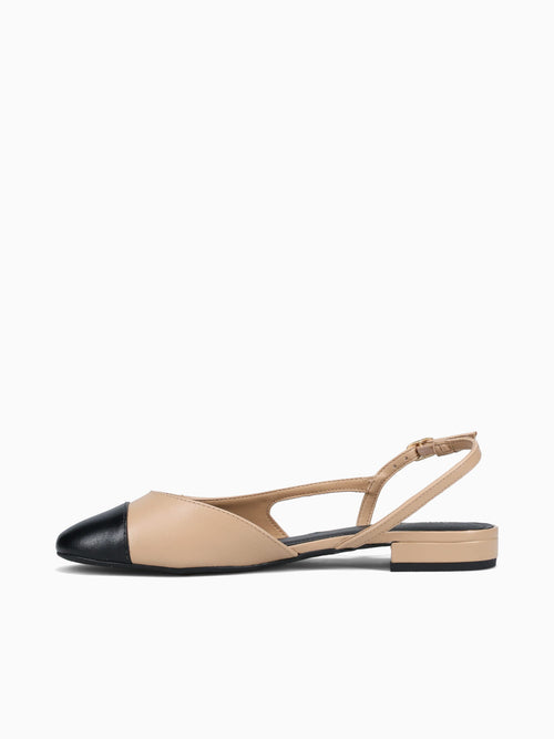 Juliette Beige Black nappa Beige / 5 / M