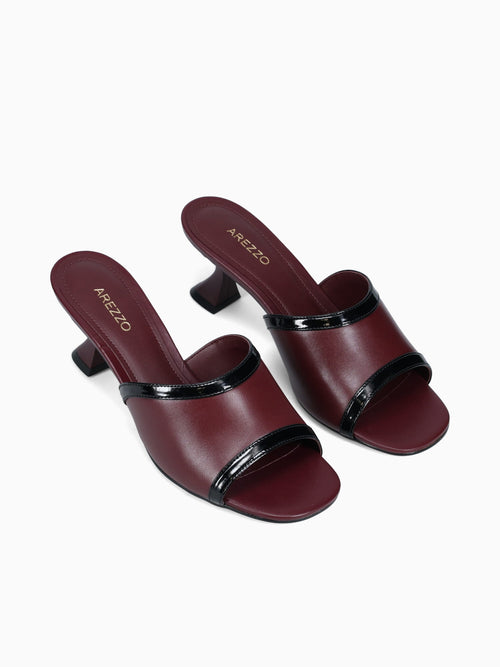 Margot Ruby Black nappa Wine / 5 / M