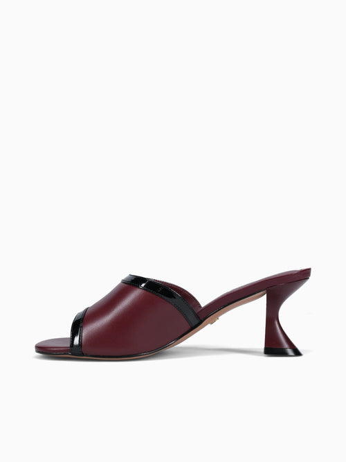 Margot Ruby Black nappa Wine / 5 / M