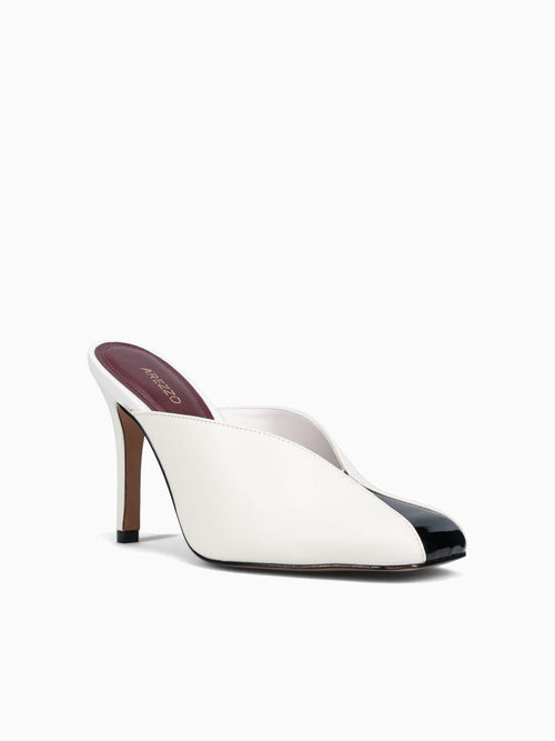 Elodie White Black nappa Verniz White / 5 / M