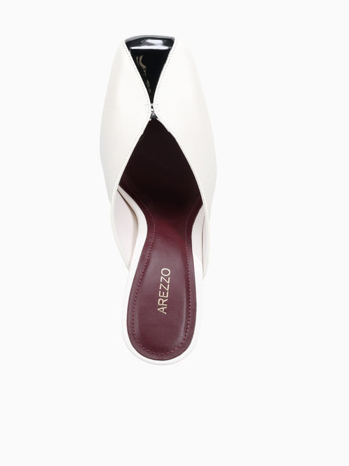 Elodie White Black nappa Verniz White / 5 / M