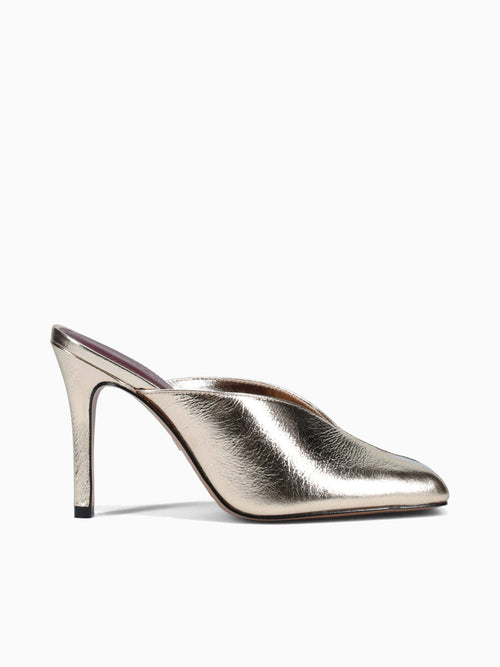 Elodie Platino Silver nappa Verniz Platinum / 5 / M