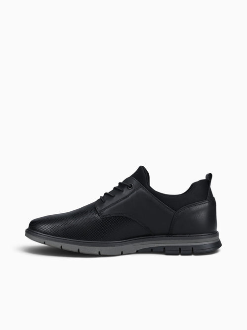 Rodrick Black Eco Leather Black / 7 / M