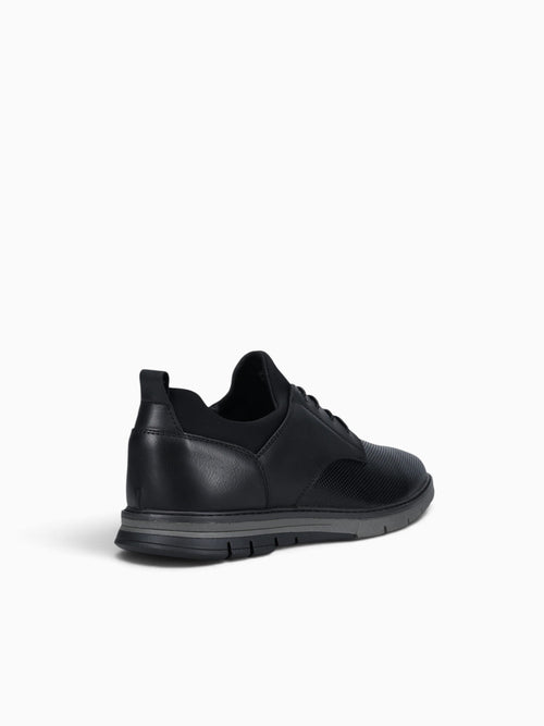 Rodrick Black Eco Leather Black / 7 / M