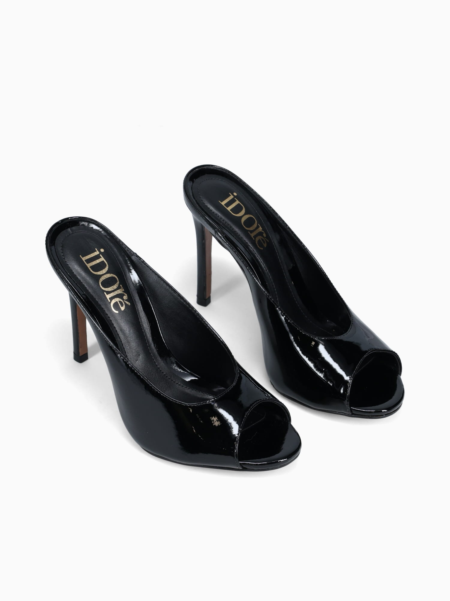 Farah Black Patent Leather Black / 5 / M