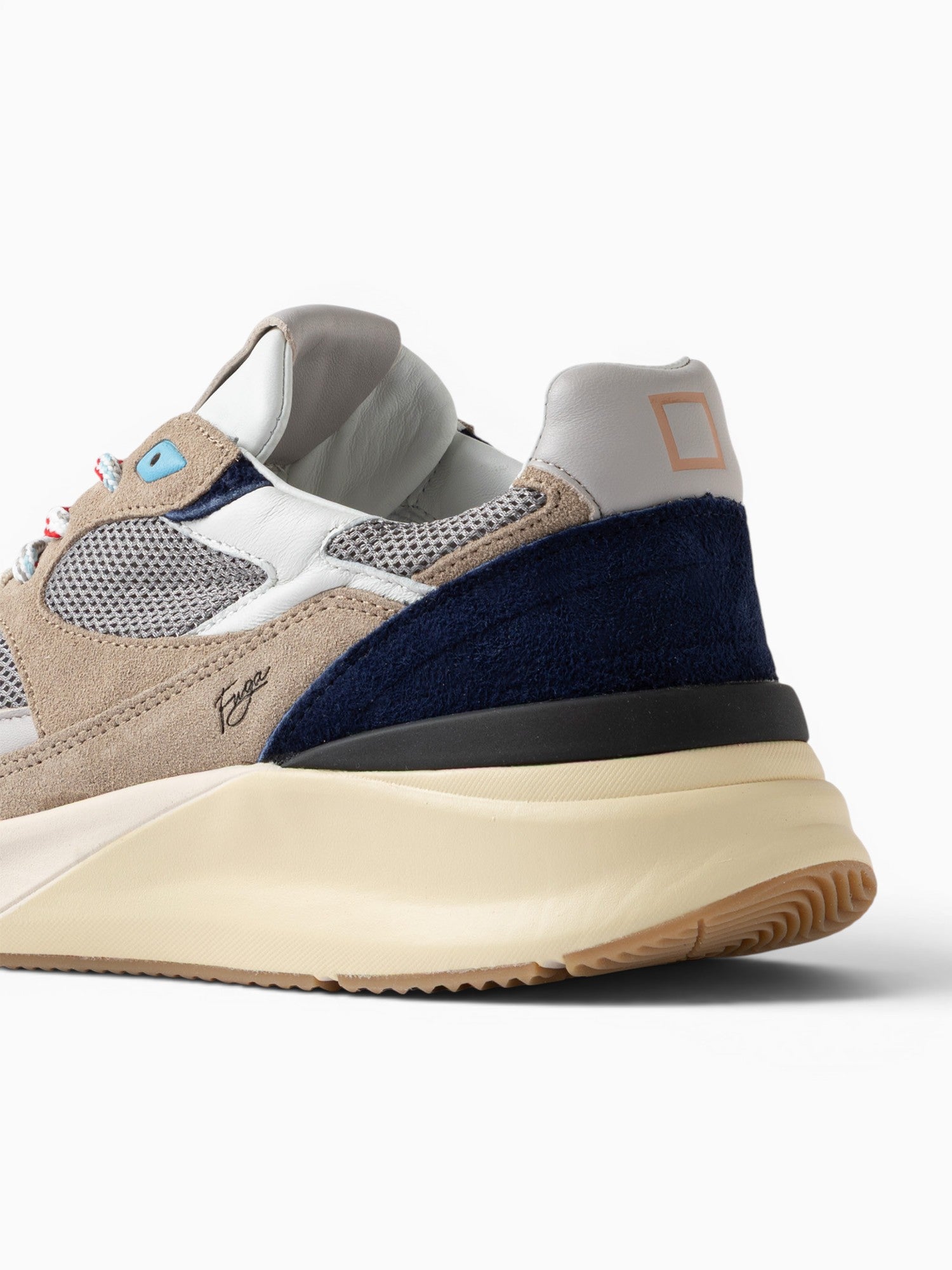Fuga 20 Colored Mudblue Leather Blue / 41 / M