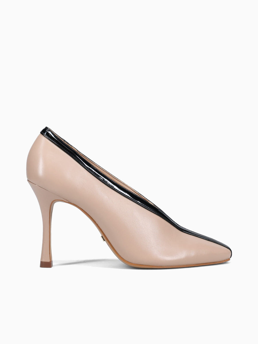 Karl Pecan Black nappa Patent Natural / 5 / M