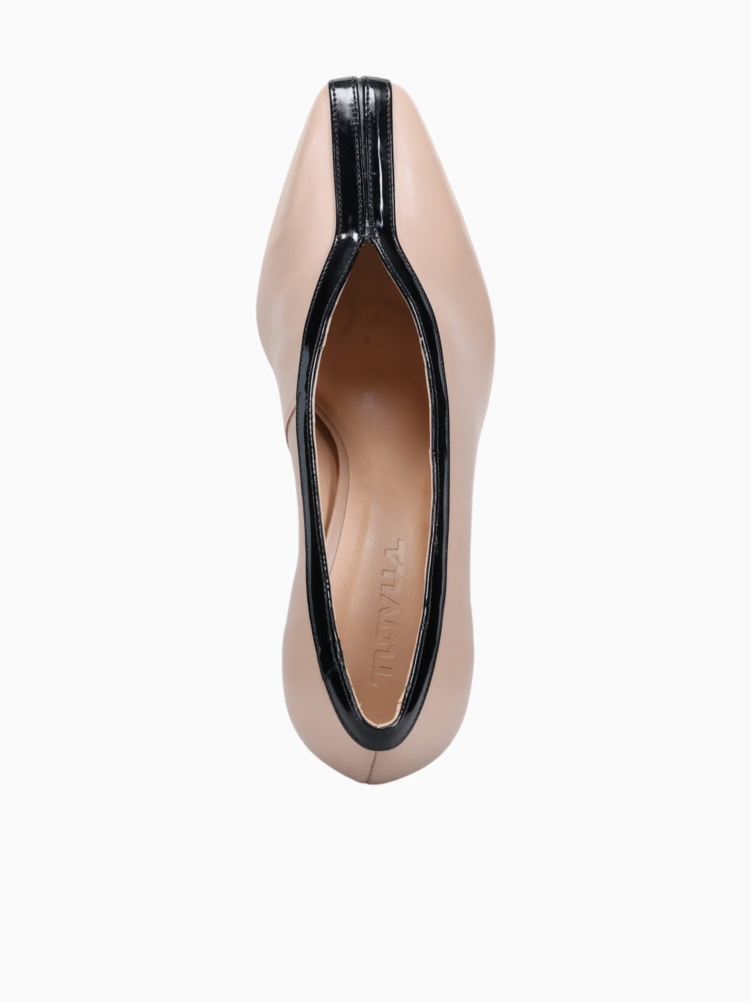 Karl Pecan Black nappa Patent Natural / 5 / M