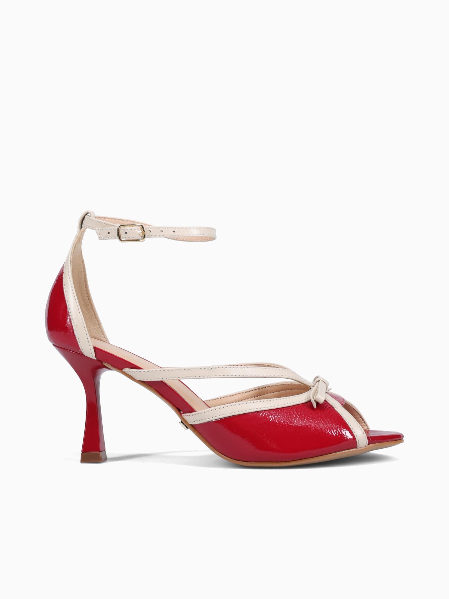 Tarte Red Off white glossy patent Red / 5 / M