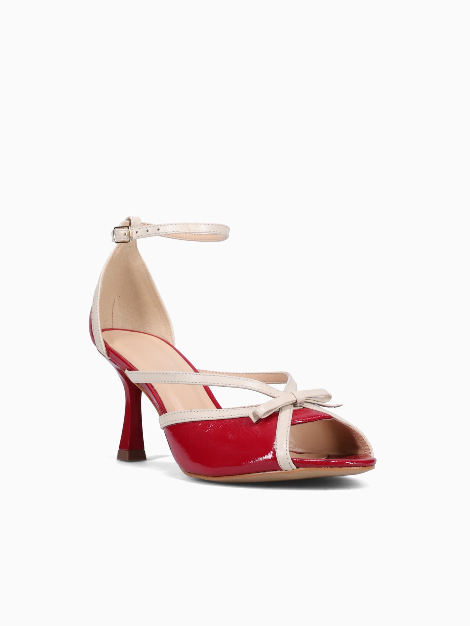 Tarte Red Off white glossy patent Red / 5 / M