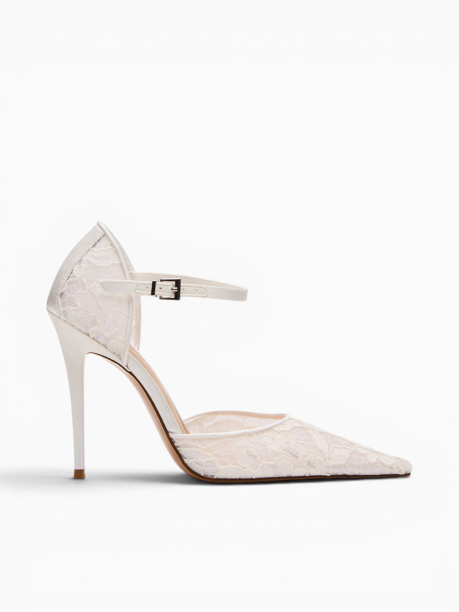 Avant White Lace White / 6 / M
