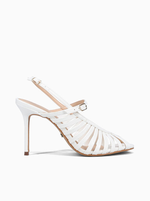 Rillettes Osso Glossy Patent White / 5 / M