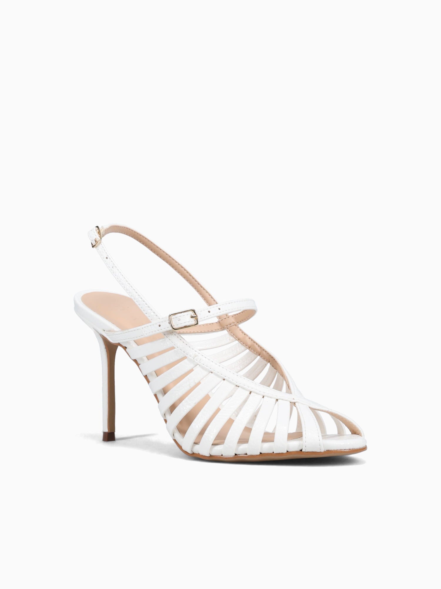 Rillettes Osso Glossy Patent White / 5 / M