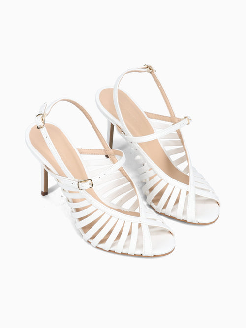 Rillettes Osso Glossy Patent White / 5 / M