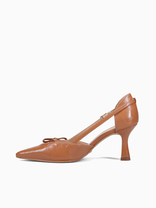 Brandade Conhaque Glossy Patent Cognac / 5 / M