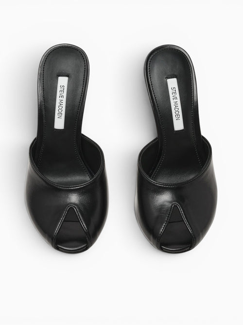 Jules Black Leather Black / 5 / M