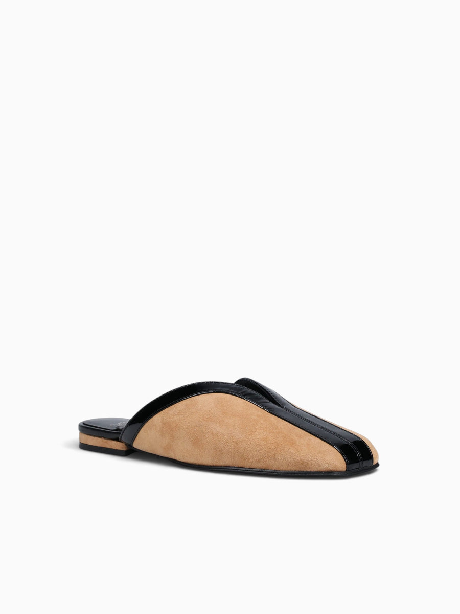 Narrows Beige Black suede Beige / 5 / M