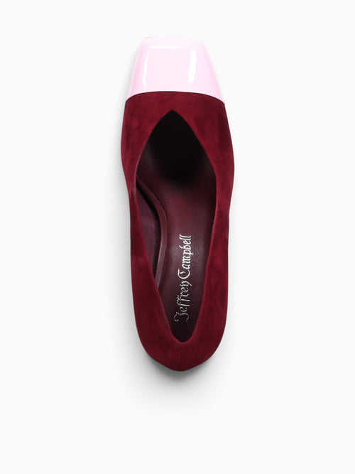 Sound Wine Pink Kid Suede Wine / 5 / M