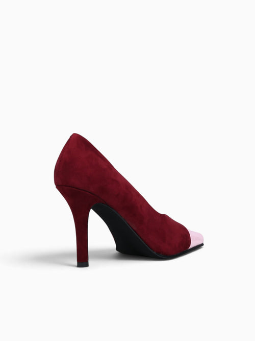 Sound Wine Pink Kid Suede Wine / 5 / M