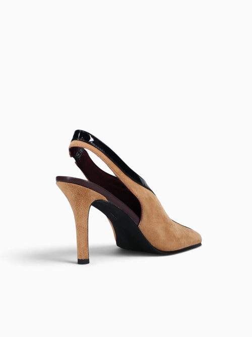 Means Beige Black suede Beige / 5 / M