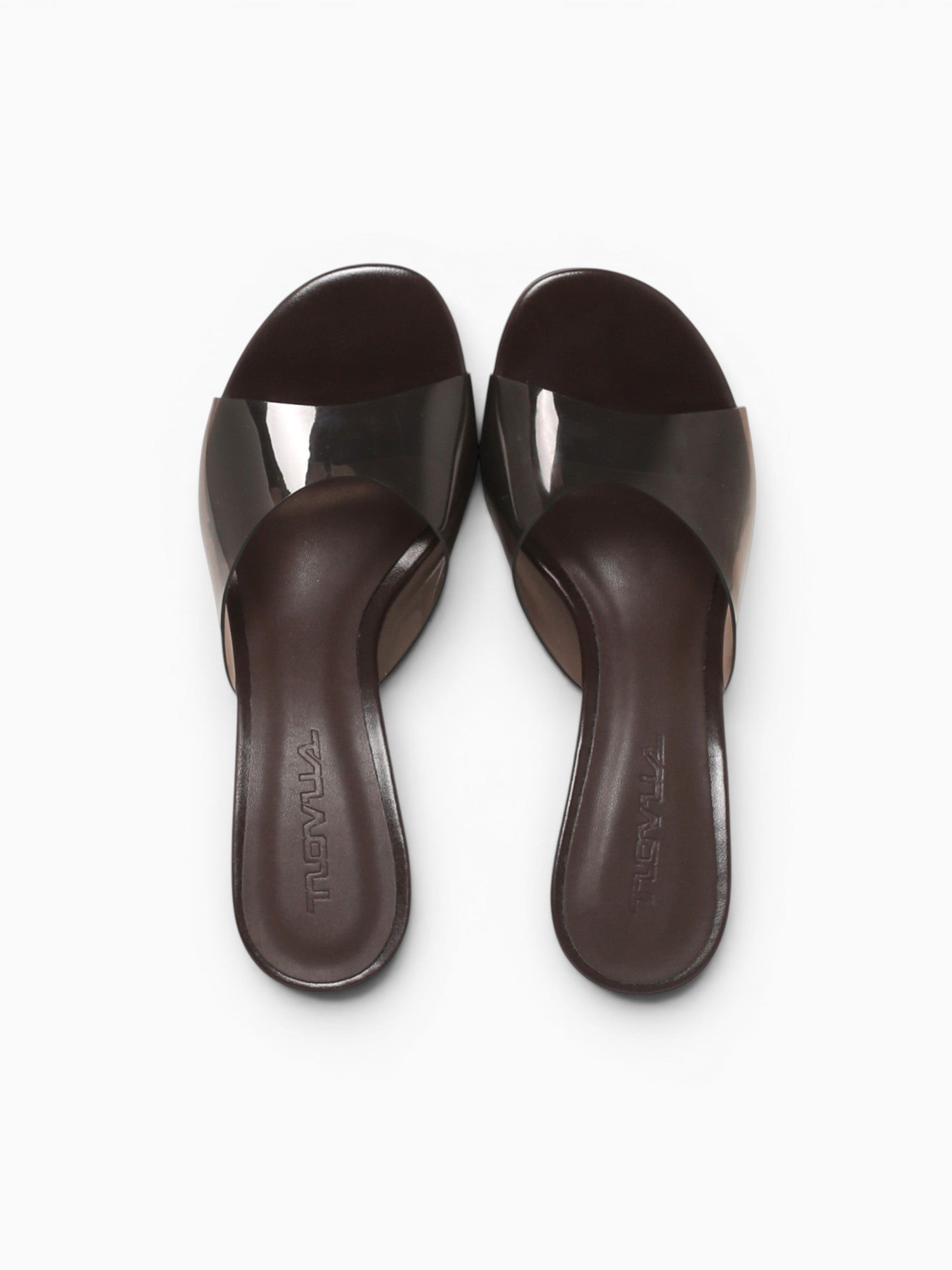 Dora Macchiato Brown vynil Brown / 5 / M