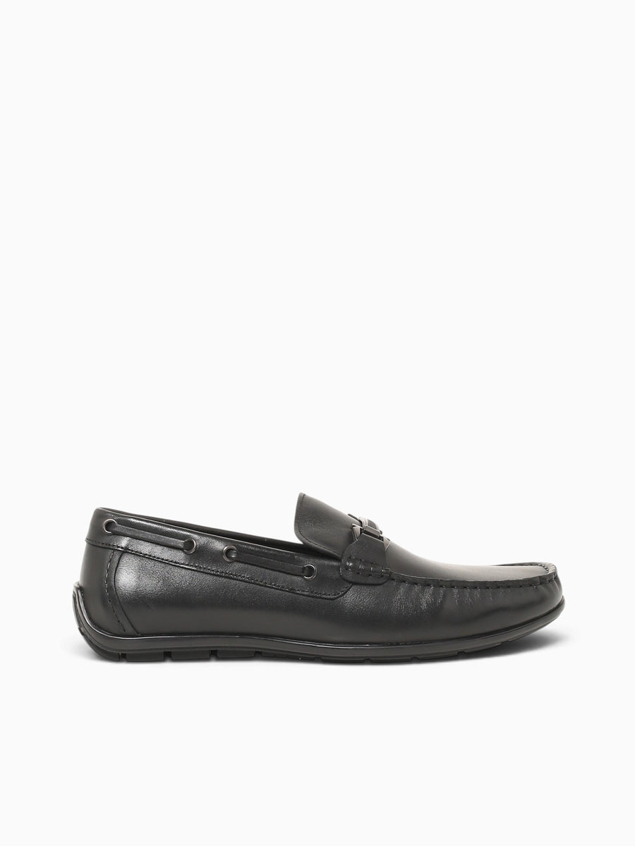 Georgie Black Leather Black / 8 / M