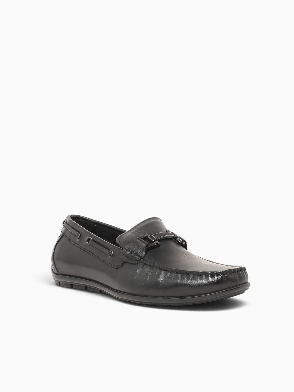 Georgie Black Leather Black / 8 / M