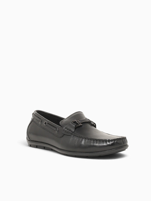 Georgie Black Leather Black / 8 / M