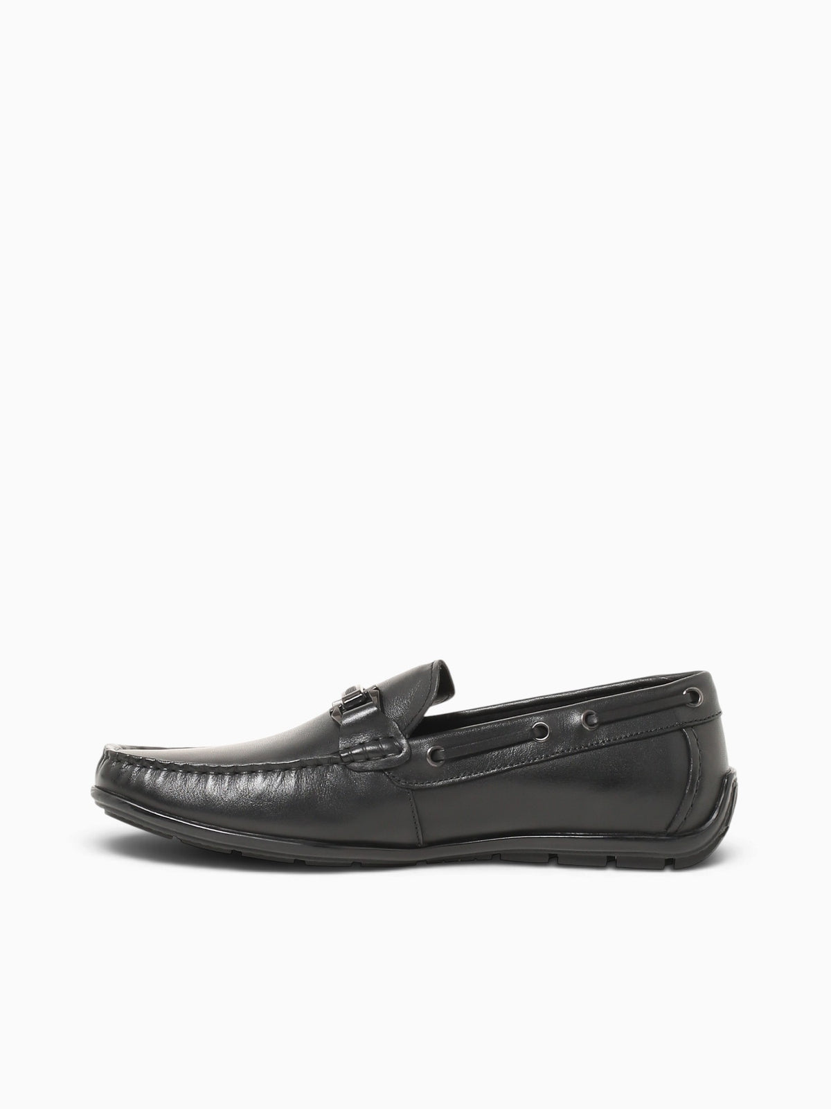 Georgie Black Leather Black / 8 / M