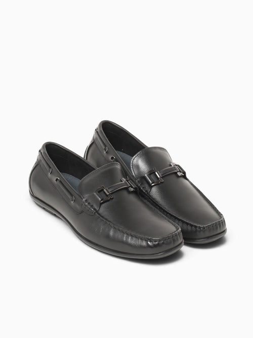 Georgie Black Leather Black / 8 / M