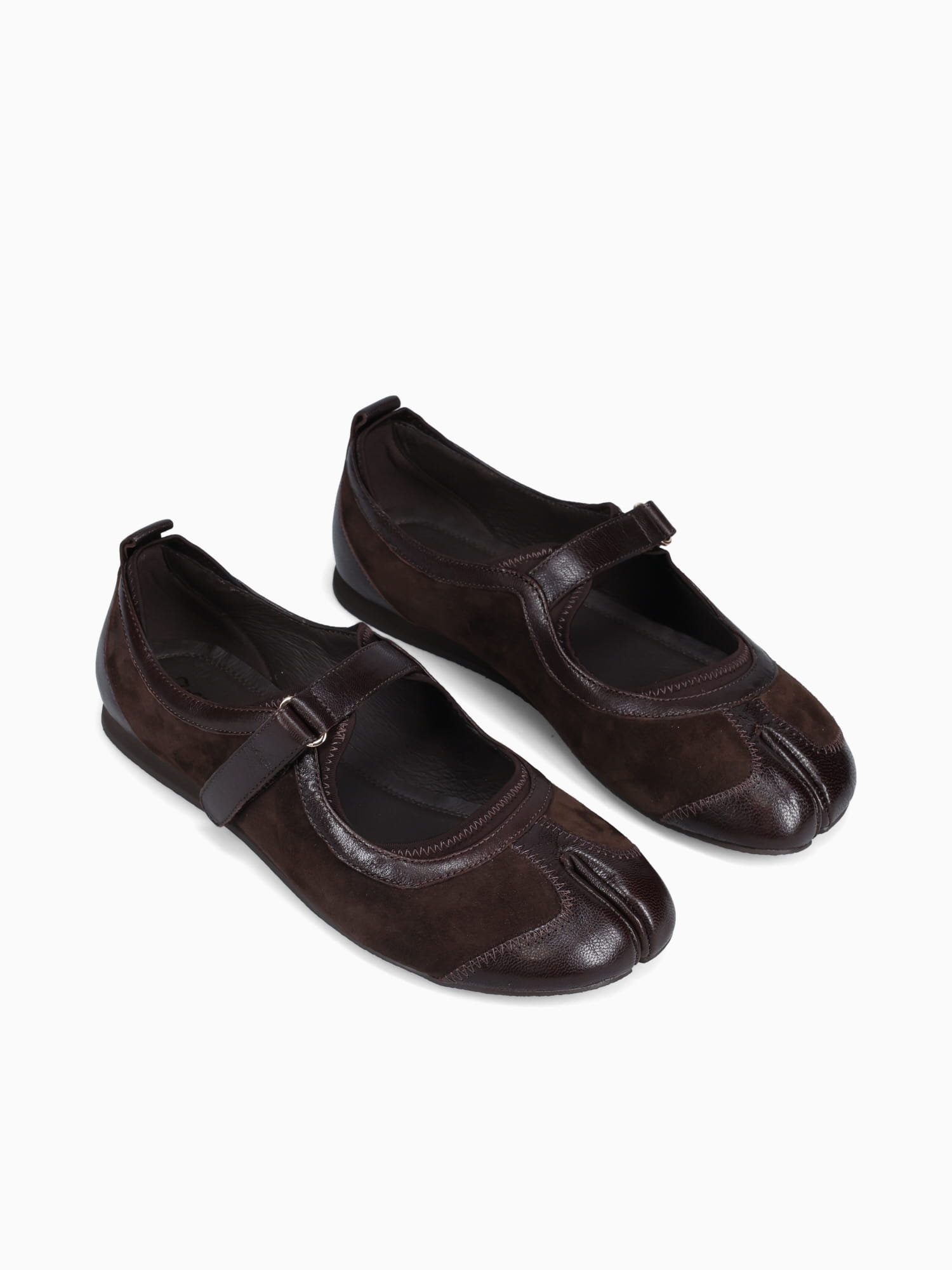 Thalion Brown Leather Suede Brown / 6 / M