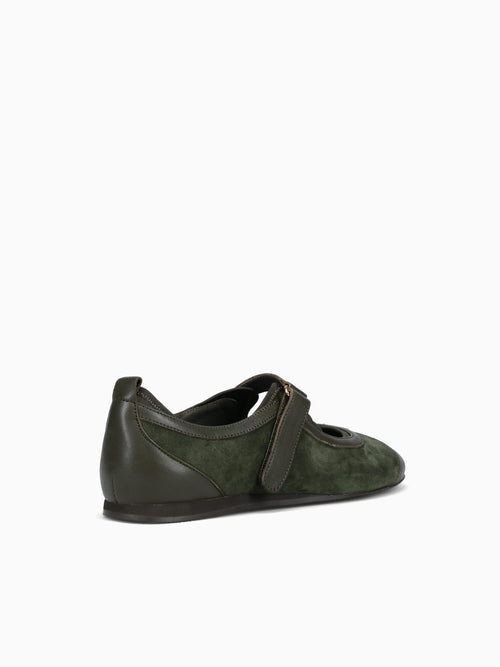 Thalion Olive Leather Suede Dark Green / 6 / M