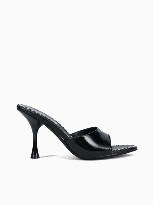 Agentst Black Silver leather Black / 6 / M