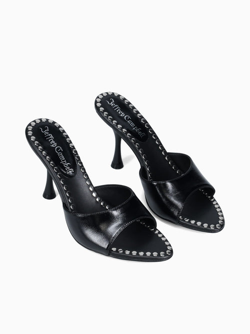 Agentst Black Silver leather Black / 6 / M