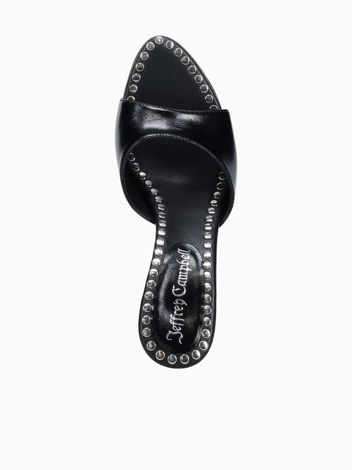 Agentst Black Silver leather Black / 6 / M