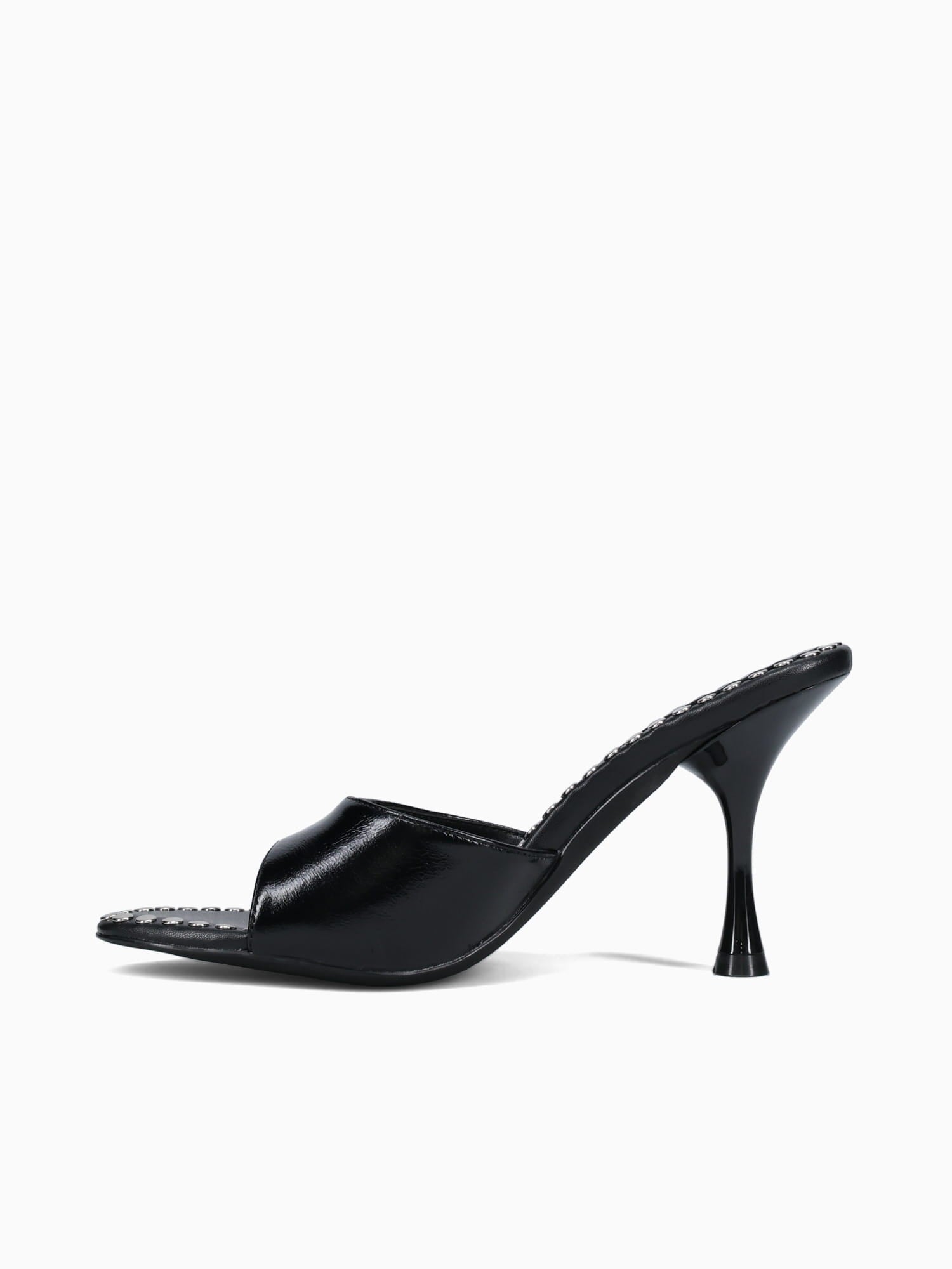 Agentst Black Silver leather Black / 6 / M
