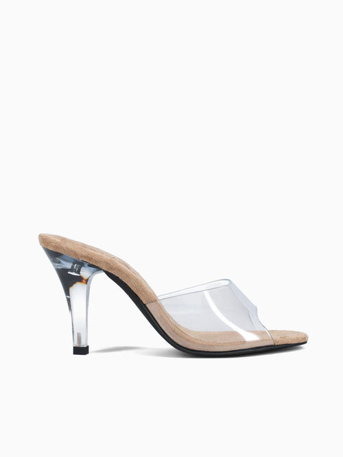 Cendrillon Nude Clear suede Clear / 5 / M