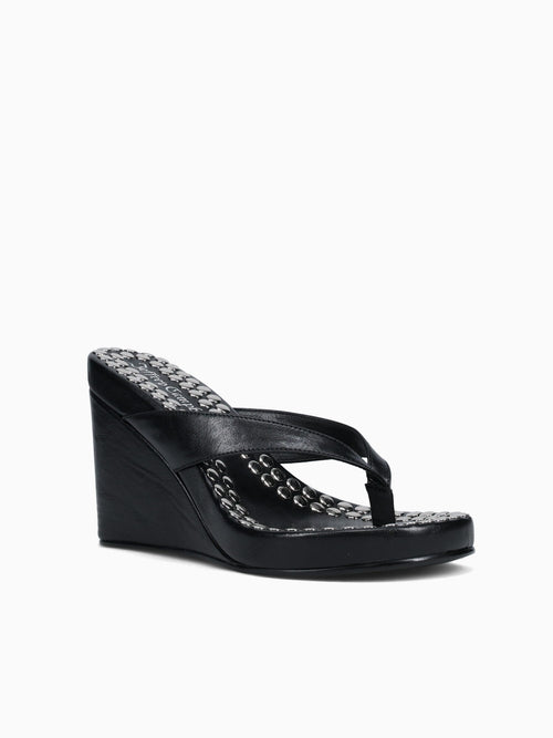 Liezelst Black Silver leather Black / 6 / M