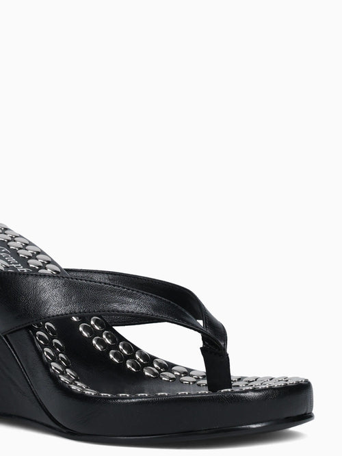 Liezelst Black Silver leather Black / 6 / M