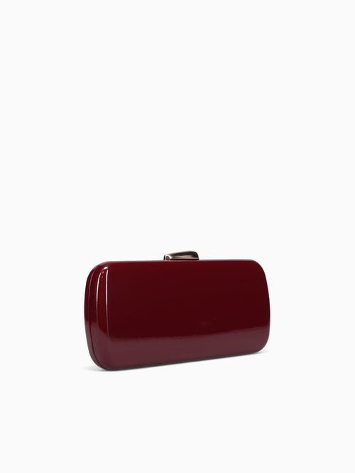Ayla Box Bag Dark Red Dark Red