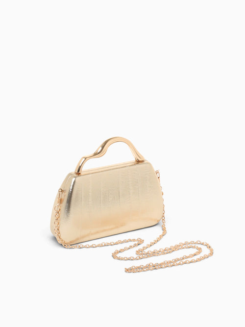 Emma Top Handle Gold Gold