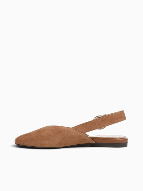 Crystal Walnut Wake Suede Light Brown / 5 / M